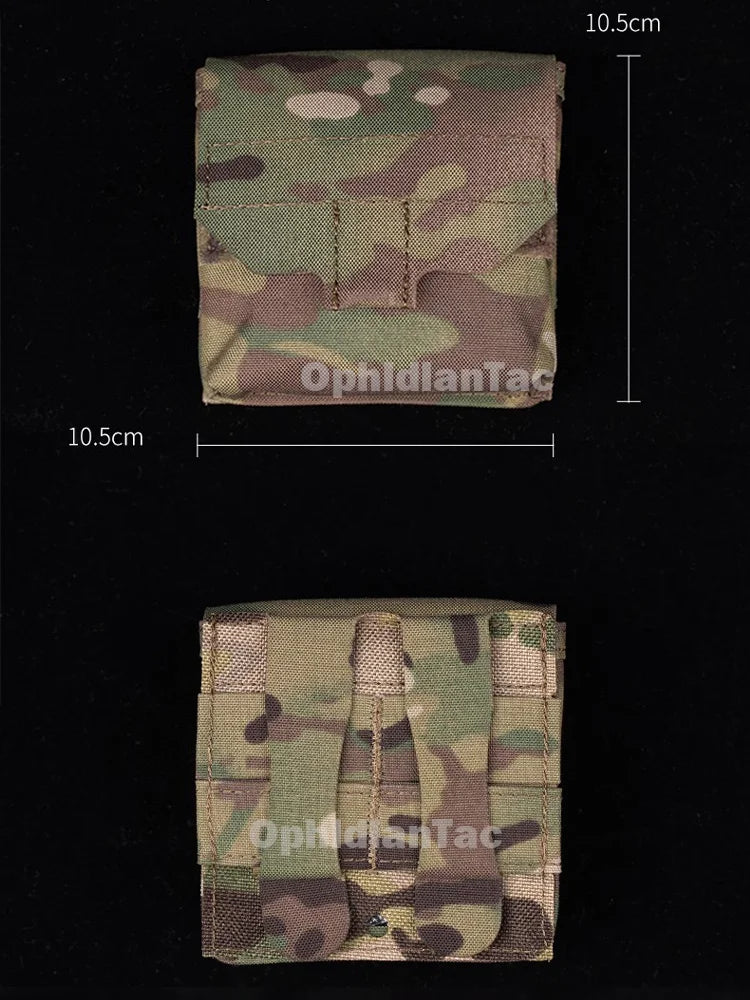 Small Micro Pouch Lightweight Utility Bag MOLLE  Daily Sundry Holder General Purpose GP Storage 556 9mm Airsoft