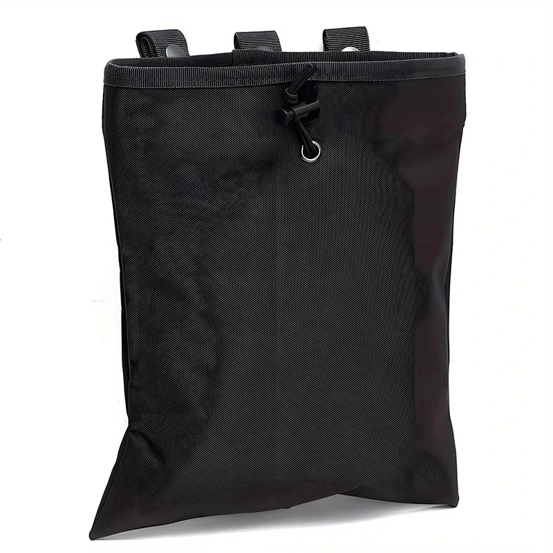 Tactical Hunting Molle Drawstring Magazine Dump Pouch Large Folding Recycling Bag garbage Bag Outdoor Ammo Storage Pack