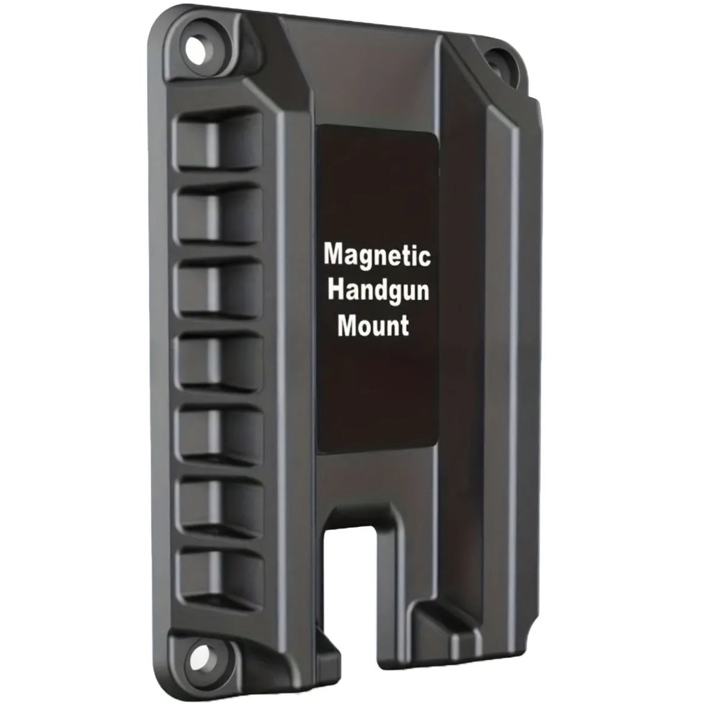 Tactical Magnetic Gun Mount HQ Rubber Coated Gun Magnet Buckler Series for Car Desks Walls Concealed Gun Holder for Handgun
