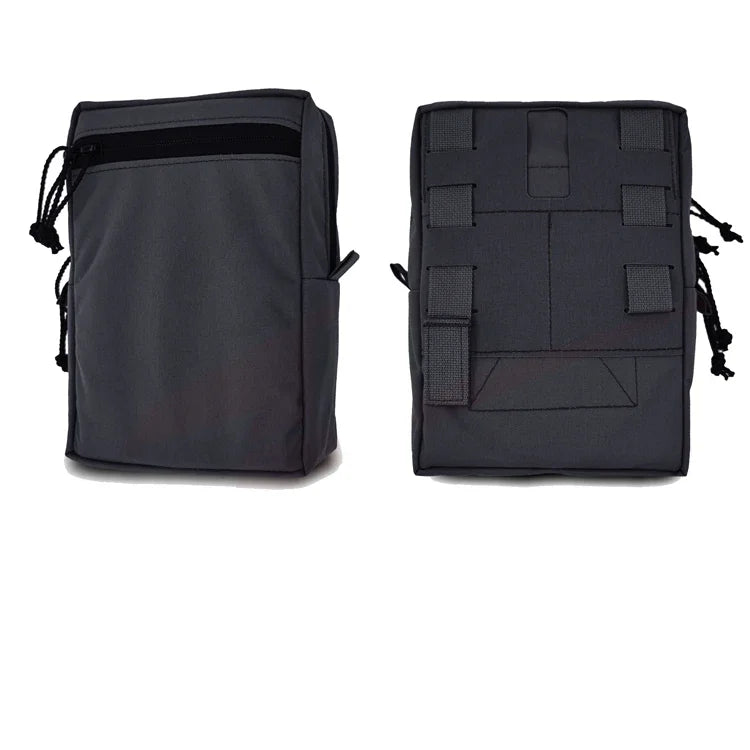 Tactical SS Style GP Tall Pouch Laser Cut MOLLE EDC Pouch Airsoft Vest Hunting Multi-purpose Utility Multicam Storage Bag Gear