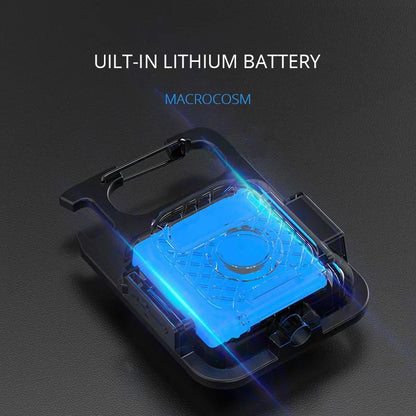 Super Bright MINI COB Keychain Flashlight Charging Lamp Camping Lights with Magnet 4 Lighting Modes for Camping Home