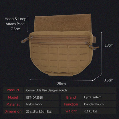 EDC Pack Men Tactical Molle Waist Pouch