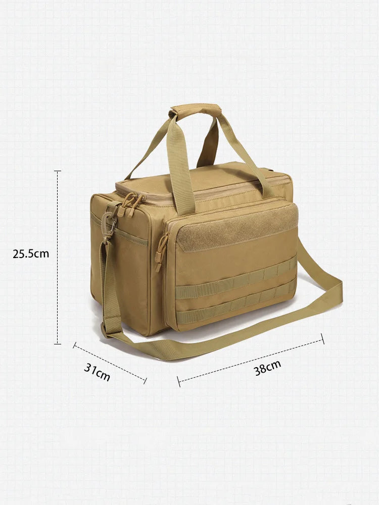 Range Bag Outdoor Hunting  Training Shooting Molle Gun Bags Climbing Hiking Camping Large Capacity Handbag
