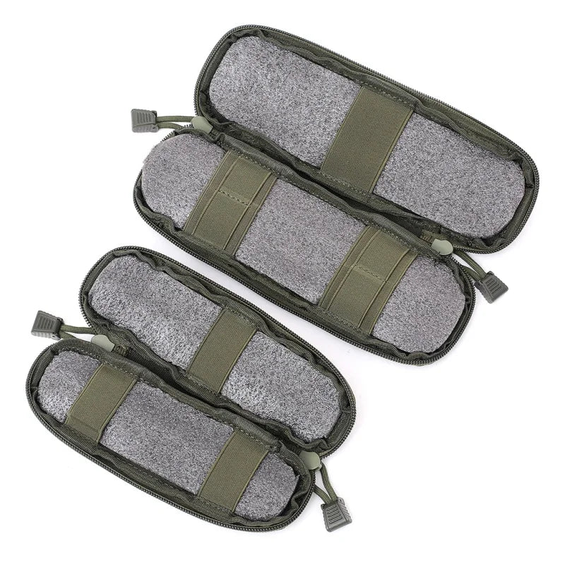 Tactical EDC Knives Pouch Folding Knife Holder Bag Molle Knife Pouch Pocket Nylon Outdoor Hunting