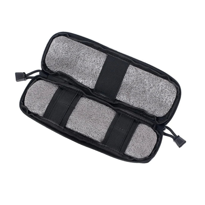 Tactical EDC Knives Pouch Folding Knife Holder Bag Molle Knife Pouch Pocket Nylon Outdoor Hunting