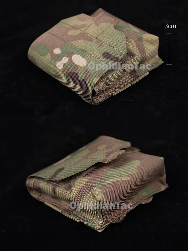 Small Micro Pouch Lightweight Utility Bag MOLLE  Daily Sundry Holder General Purpose GP Storage 556 9mm Airsoft