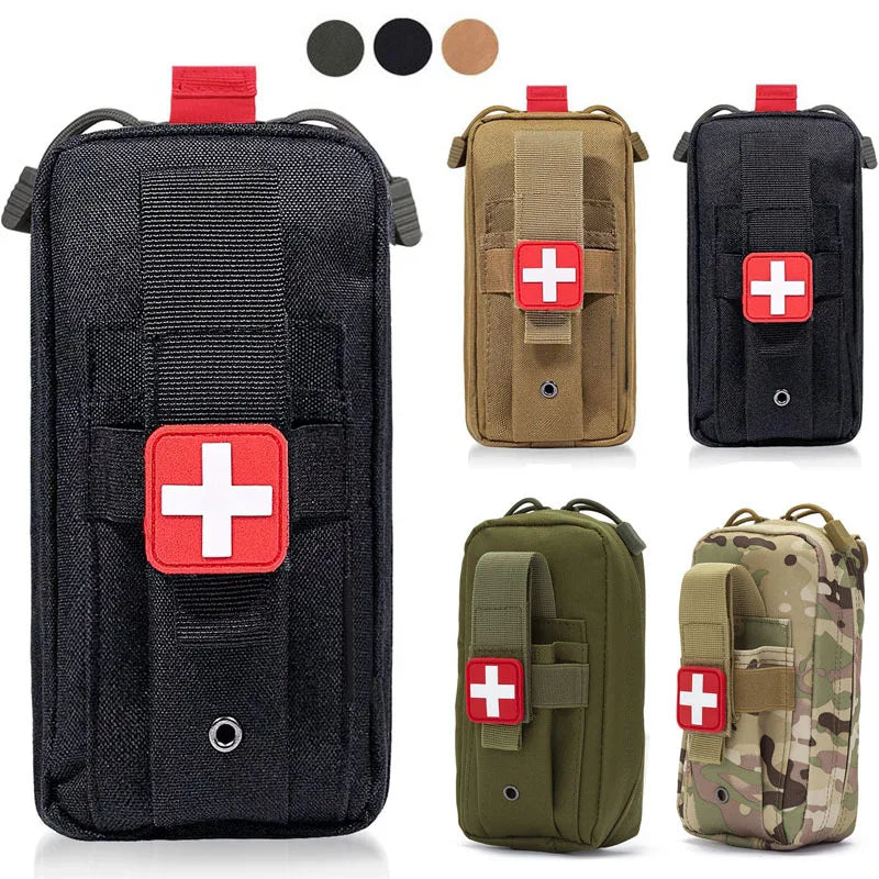 Medical First Aid Kit MOLLE Rapid Deployment Pouch Survival Safety IFAK Waist Belt Outdoor Survival Equipment