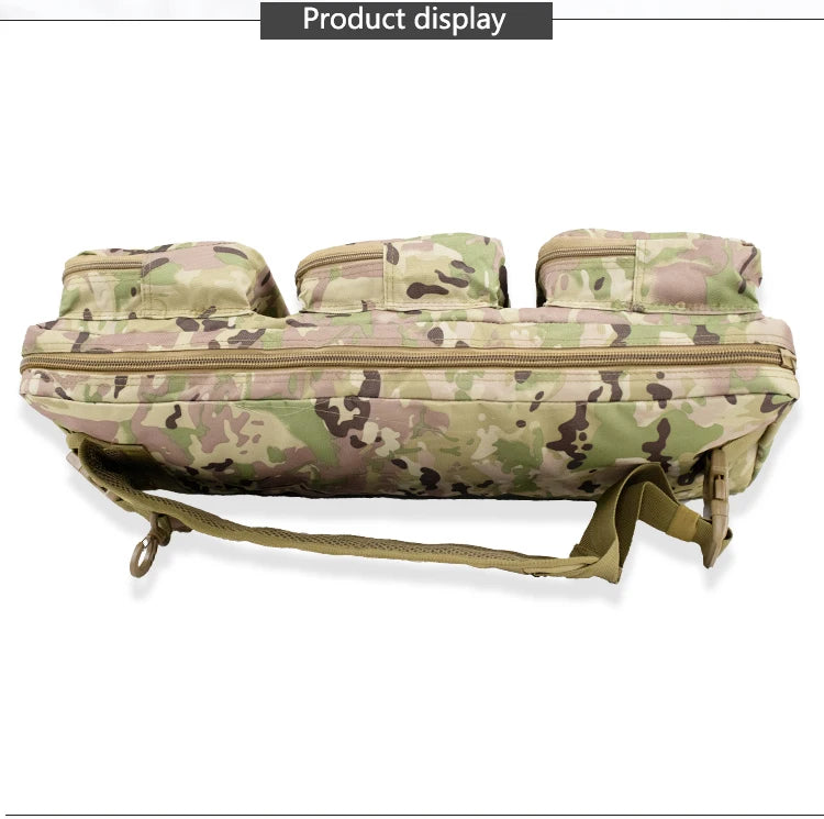 MP5 Tactical Backpack for Outdoor CS, Airsoft Hunting Weapon Pack, Niper Rifle, Molle Gun Bag, Single Shoulder Bag, Oxford 60cm