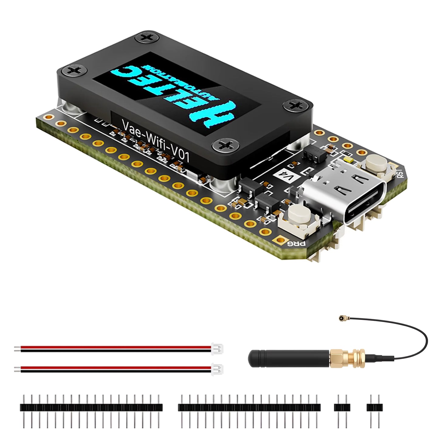Heltec V4 OLED for Meshtastic and Meshcore ESP32-S3 SX1262 LoRa 32 Dev-Board WiFi Bluetooth PSRAM 16MB For Arduino