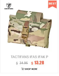 TACTIFANS First Aid Pouch Patch Bag Molle Hook and Loop Amphibious Tactical Medical kit EMT Emergency EDC Rip-Away Survival IFAK