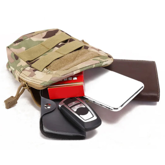 Outdoor Military Molle Pouch Bag Tactical Utility EDC Tools Pack Phone Holder Case Working Camping Pocket Hunting Bag