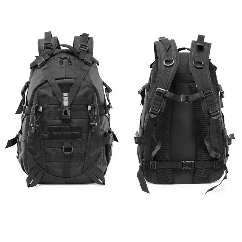 Tactical Backpack Large Capacity Sports Bag Molle System Luminous Strips Hunting Shooting Bags Hiking Camping Riding Rucksack