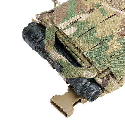 Tatcical Chest Rig Pouch Men's Functional Vest Bag Survival Army CAMO Molle System Kit Bag Backpack Locomotive Backpack