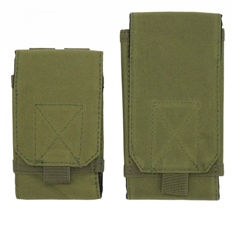 Outdoor Camouflage Waist Bag Phone Holder Sport Belt Bag Case Waterproof Nylon Sport Hunting Camo Bags in Backpack