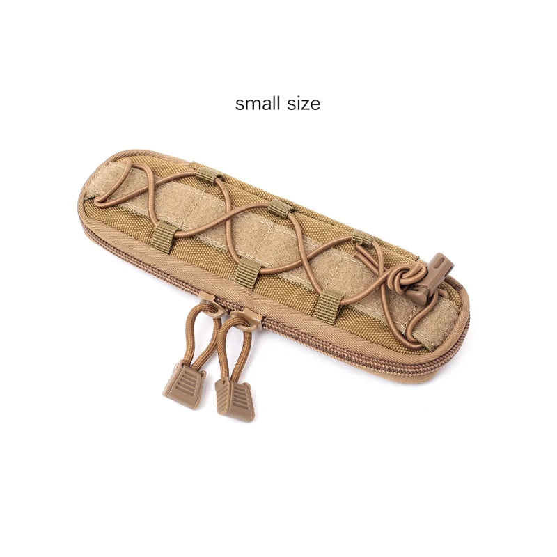 Tactical EDC Knives Pouch Folding Knife Holder Bag Molle Knife Pouch Pocket Nylon Outdoor Hunting